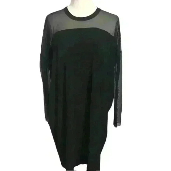 KAMALIKULTURE by Norma Kamali illusion top dress Sz small - Picture 2 of 11